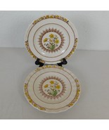 Lot of 2 Spode Buttercup New Black Backstamp Bread Butter Plate 6.5 in E... - £13.09 GBP