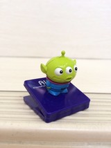 Disney Green Alien Clip Figure. Small Theme. Cute, pretty, Rare collection - $15.00