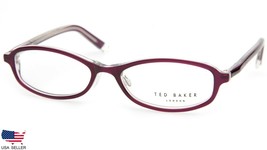 New Ted Baker Blossom B859 Pur Purple Clear Eyeglasses Glasses Frame 51-16-135mm - £57.80 GBP