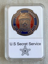 U.S. Secret Service Shield Challenge Coin (Copper) - £12.53 GBP