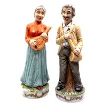 Vintage Flambro Folk Country Musician Figurine Bisque Porcelain Banjo Sa... - £23.37 GBP