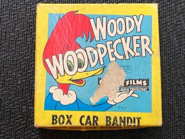 Woody Woodpecker &quot;Box Car Bandit &quot; No.550  Castle Film Super 8 Animation... - $6.35