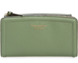 Kate spade Knott Zip Slim Bi-fold Leather Wallet~NWT~ ROMAINE - $94.05