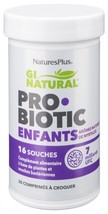 Natures Plus Gi Natural Probiotic Kids 30 Chewable Tablets - $81.00