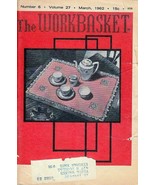 Five Lot Bundle Workbasket Magazine 1961 Vintage Home Goods Crafts Fashi... - £6.69 GBP