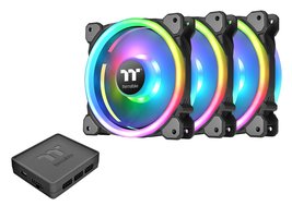 Thermaltake SWAFAN EX 12 RGB PC Desktop Cooling Fan, 3 Pack, 500-2000 RPM, Magne - £93.15 GBP+