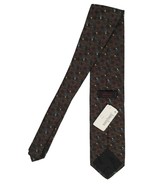 NEW Brioni Silk Tie! Modern Brown &amp; Black Mix With Bright Colorful Fleck... - $123.07 CAD
