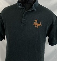Vintage Cartoon Network Shirt Scooby Doo Embroidered Logo Medium Polo 90s - £15.71 GBP