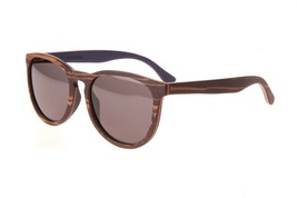 New Premium Wooden Polarized Grain Palm Sunglasses 54mm with Grey Lenses - $39.55