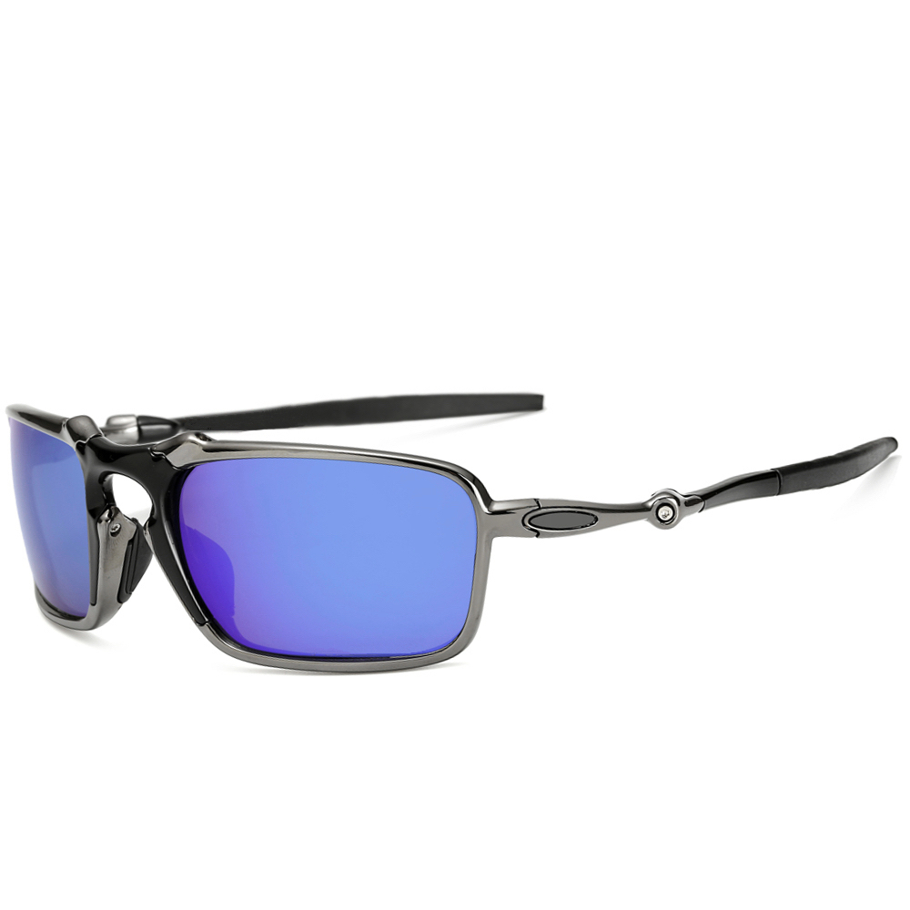 Top X-Metal Badman Sunglasses Polarized Sports Alloy Riding Iridium Mirror 6020