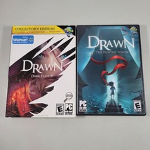 PC Games Drawn Dark Flight Collectors Edition and The Painted Tower - £11.70 GBP