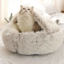 Luxury 2-In-1 Pet Snuggle Spot: Ultimate Comfort &amp; Style - £38.41 GBP+