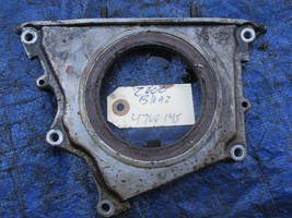 99-00 Honda Civic B16A2 engine rear main seal cover OEM motor cover B16 B18 GSR - £39.70 GBP