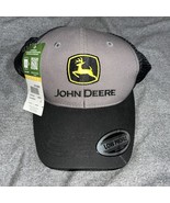 JOHN DEERE, Construction Snapback Hat Cap, Charcoal, Black Mesh, NEW WIT... - €12,38 EUR