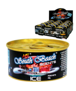 AIR FRESHENER ICE 12 SOUTH BEACH ORGANIC 1.5 OZ CAN CAR HOME OFFICE - €44,86 EUR