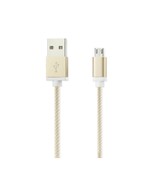REIKO 3.3FT NYLON BRAIDED MICRO USB CHARGING &amp; SYNC DATA CABLE FOR ANDRO... - $82.04 CAD