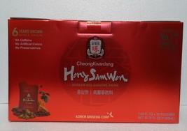 Hong Sam Won Korean Red Ginseng Drink 30 Pouches 50.7oz 1500ml SEALED - £29.89 GBP