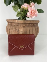 Michael Kors Mott Slim Envelope Wallet  Leather Brandy  W16 - £62.63 GBP