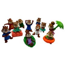 McDonalds Alvin And The Chipmucks Figures Lot 11 Toys Circa 2009 - $39.55