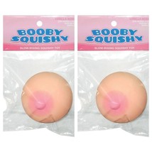 2 Count Stress Relief Adult Novelty Gag Gift Booby Squishy Vanilla Scented - £14.96 GBP