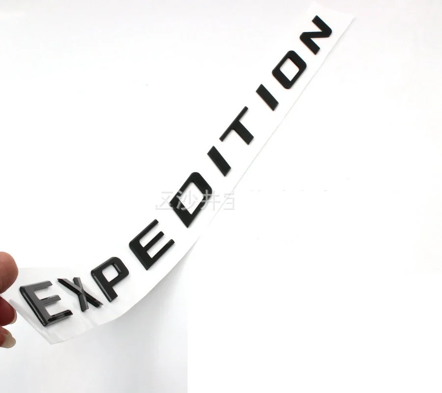 ABS Car Front Hood Emblem Badge Bonnet Logo Covers Letters Sticker For Ford Expe