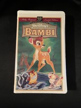 Disney Bambi 55th Anniversary Masterpiece Collection  (VHS, Limited Edition) - £7.86 GBP