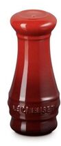 LE CREUSET Pepper Shaker 3oz Stoneware Cerise Red Ombré - $11.40