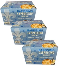 3 Packs French Vanilla Cappuccino K-Cup Pods for Keurig 12 PK Barissimo Drink - $23.50