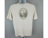 Tommy Hilfiger Men&#39;s T-shirt Size Small Light Beige TW15 - $7.91