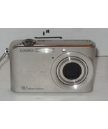 Casio EXILIM ZOOM EX-Z1000 10.1MP Digital Camera - Silver Tested Works - $1,446.77 MXN