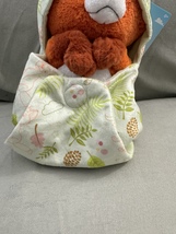 Disney Parks Baby Tod the Fox in a Hoodie Pouch Blanket Plush Doll New image 5