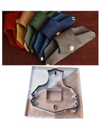 DIY Leather Craft Glasses Bag Wallet Japan Steel Blade Knife Mold Templa... - £24.29 GBP