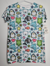 SeaWorld Park Whale Orca Sea Animals Kids Shirt Medium NEW $22 Cute Short Sleeve - £11.84 GBP