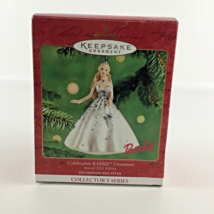 Hallmark Keepsake Christmas Ornament #2 Celebration Barbie 2001 Edition Vintage - £19.67 GBP