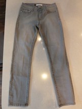 VGS Denim Skinny Stretch Gray Jeans Denim Mid Rise Women’s Size 6 Embell... - £1,332.73 GBP