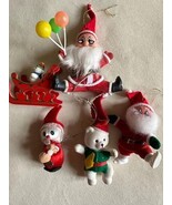 MCM 1960’s x 5 Christmas Tree ornaments: Santa, Christmas, holidays tre... - €41,26 EUR  MCM 1960’s x 5 Christmas Tree ornaments: Santa, Christmas, holidays tre... - €41,26 EUR