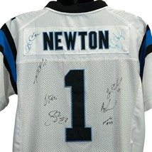 Cam Newton Carolina Panthers Jersey Shirt Autographed Signed NFL Nike 40 Medium - £76.81 GBP