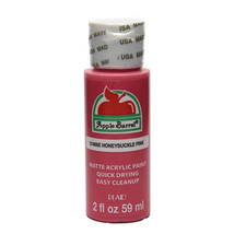 Plaid Apple Barrel Acrylic Paint in Assorted Colors 2 oz Honeysuckle Pink - $14.85