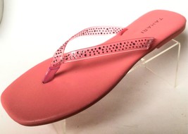 NEW TAHARI Kamryn Women&#39;s Summer Pink Flip Flops (Size 9) - £15.69 GBP