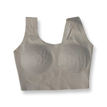True And Co Womens Pullover Bra Tan Wire Free Comfort Scoop Neck XS New - $22.28