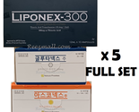 x5 full set Glutanex 1200mg Glutathione Liponex Asconex Original Wholesa... - £1,204.85 GBP