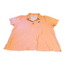 Kim Rogers Perfectly Soft Women’s Size Large Pink Polka Dot Palm Top Shirt Beach - $12.19