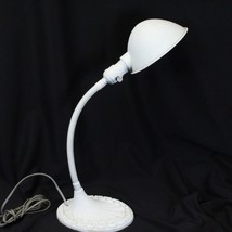 Vintage Aladdin Desk Lamp Art Nouveau Deco Cast Iron Clamshell  Gooseneck - £34.80 GBP