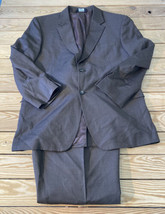 Jos A bank Men’s suit jacket &amp; pants size 44R brown BF - £59.21 GBP