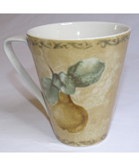 Cheri Blum For 222 Fifth Coffee Mug Cortland PTS International Pear On T... - $3.85