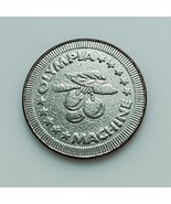 Vintage Olympia Machine 777 Cherries Casino Gaming Token - $13.56 CAD
