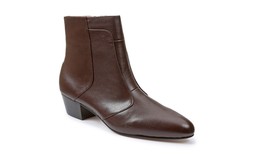 New Men&#39;s Giorgio Brutini #80575 dress leather boots w/zipper and cuban heel - £67.30 GBP
