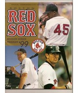 1999 ALDS Game PRogram Indians @ Red Sox - $135.56 CAD