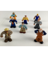 Fisher Price Geotrax Mini Figures Replacement Crew Team Members People 8... - $25.64 CAD