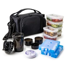 Insulated Meal Prep Lunch Box With 6 Bpa-Free, Reusable, Microwavable, F... - £68.42 GBP